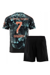 Bayern Munich Serge Gnabry #7 Babytruitje Uit tenue Kind 2024-25 Korte Mouw (+ Korte broeken)